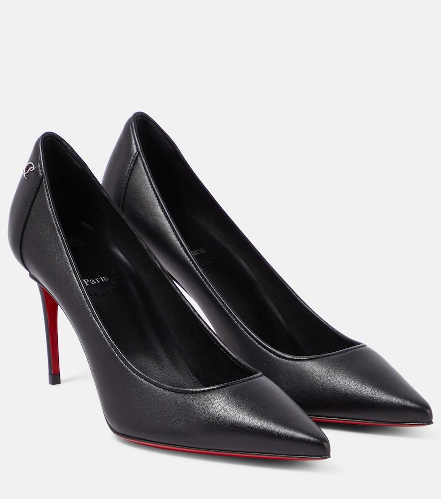 christian louboutin sporty kate 85 leather pumps
