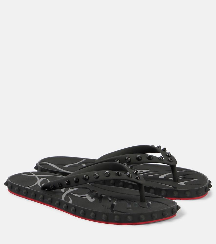 christian louboutin super loubi flip thong sandals