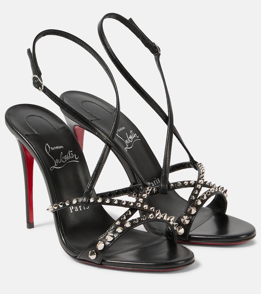 christian louboutin tatooshka spikes leather sandals