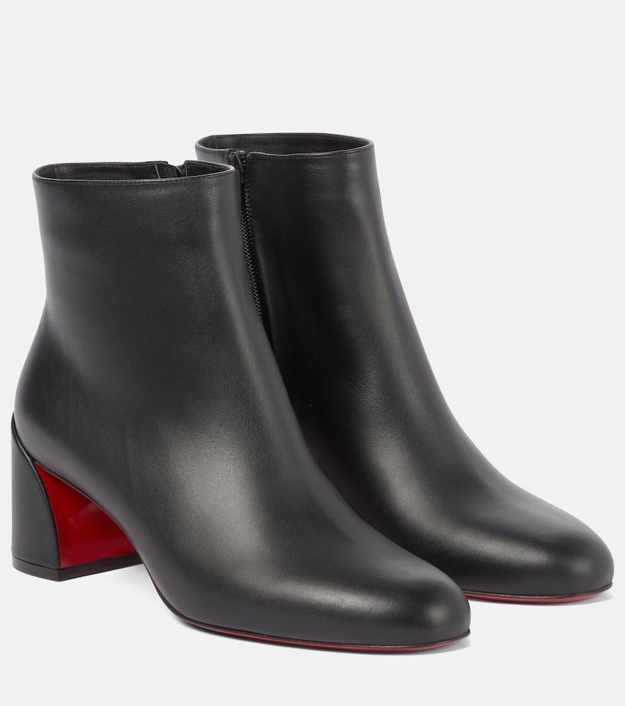 christian louboutin turela 55 leather ankle boots
