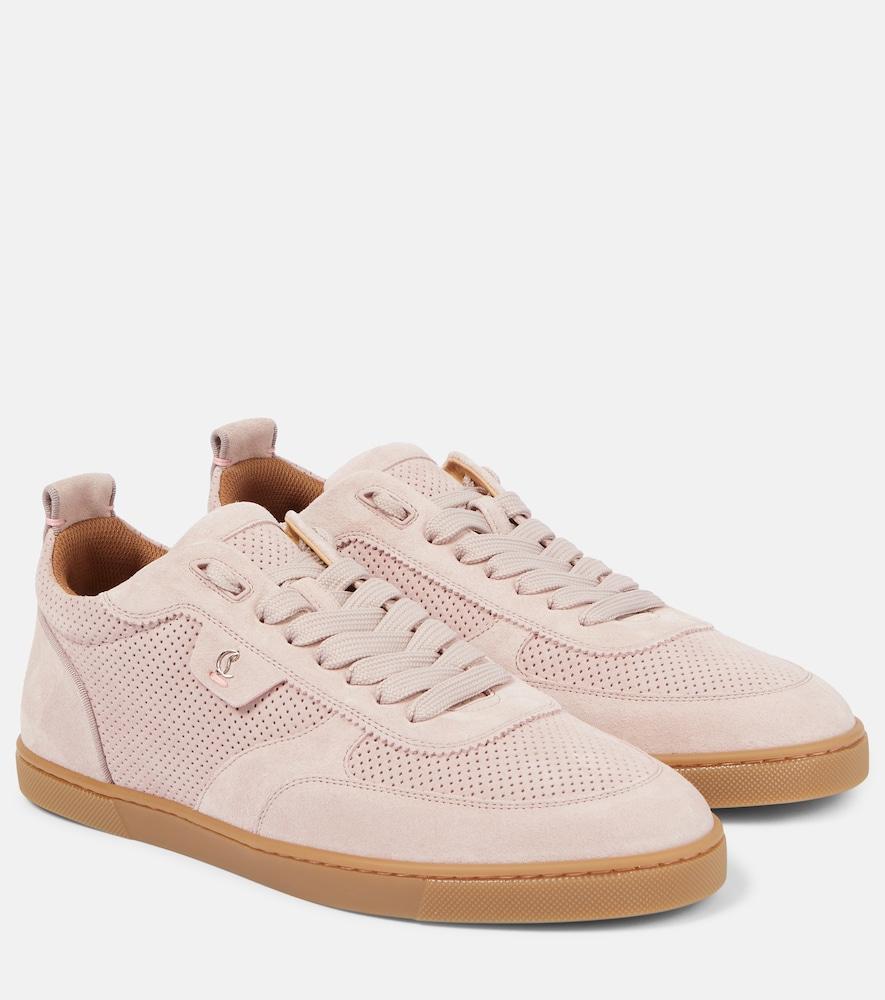 christian louboutin tutti rui suede sneakers