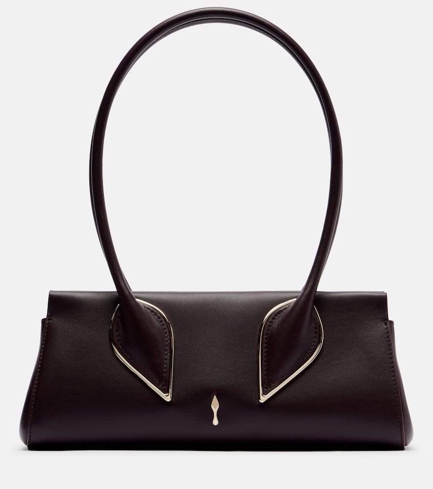 christian louboutin venus small leather tote bag