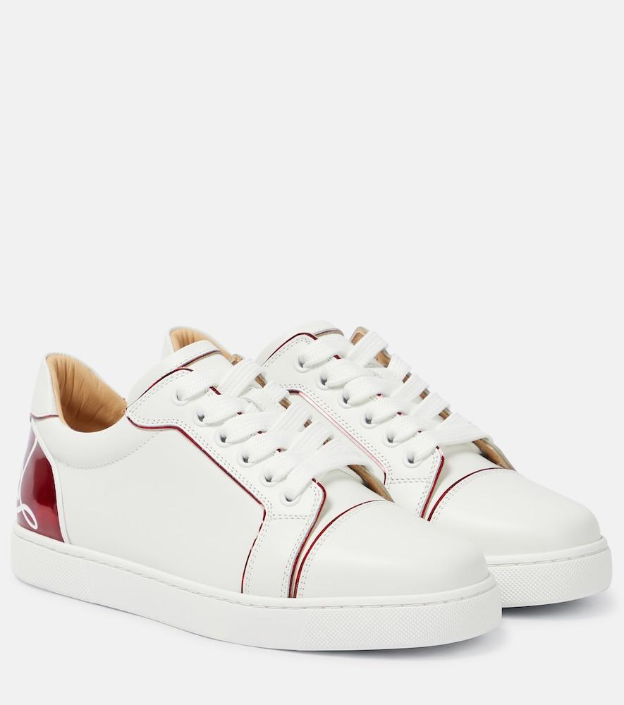 christian louboutin vieira orlato leather sneakers