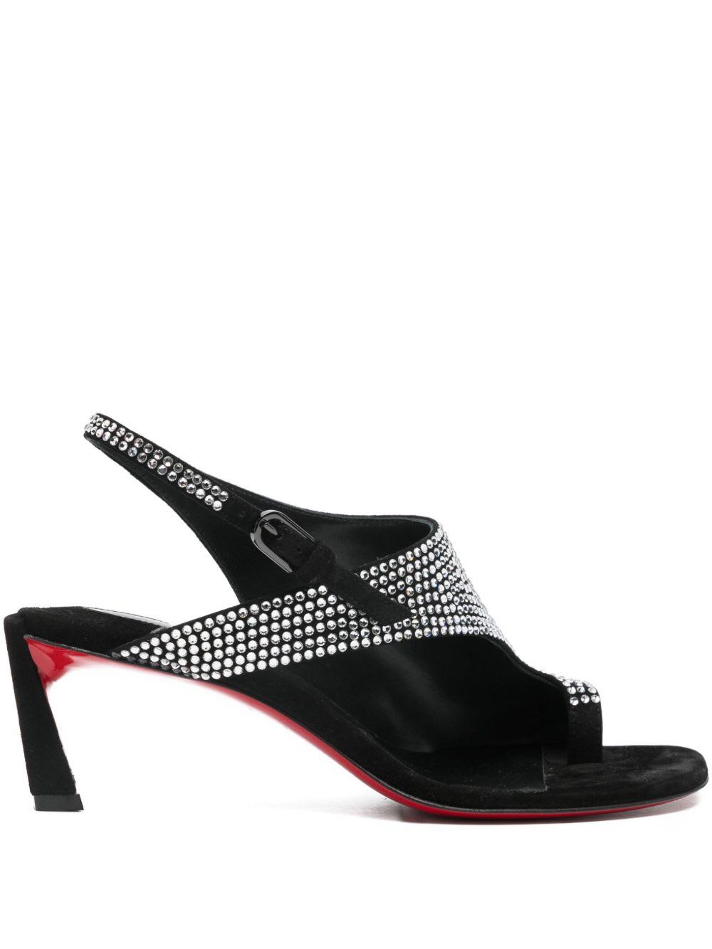 christian louboutin viva condora strass sandals