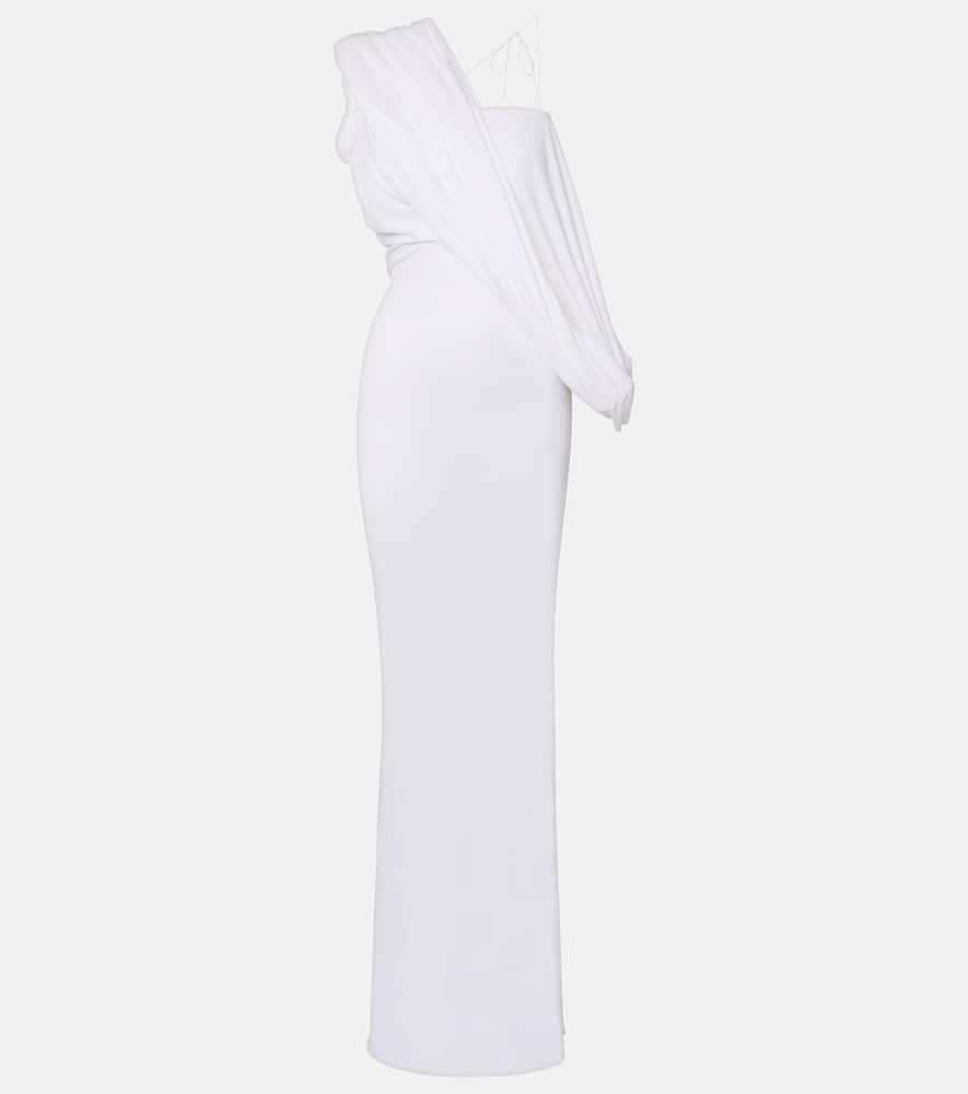 christopher esber aiba draped jersey maxi dress