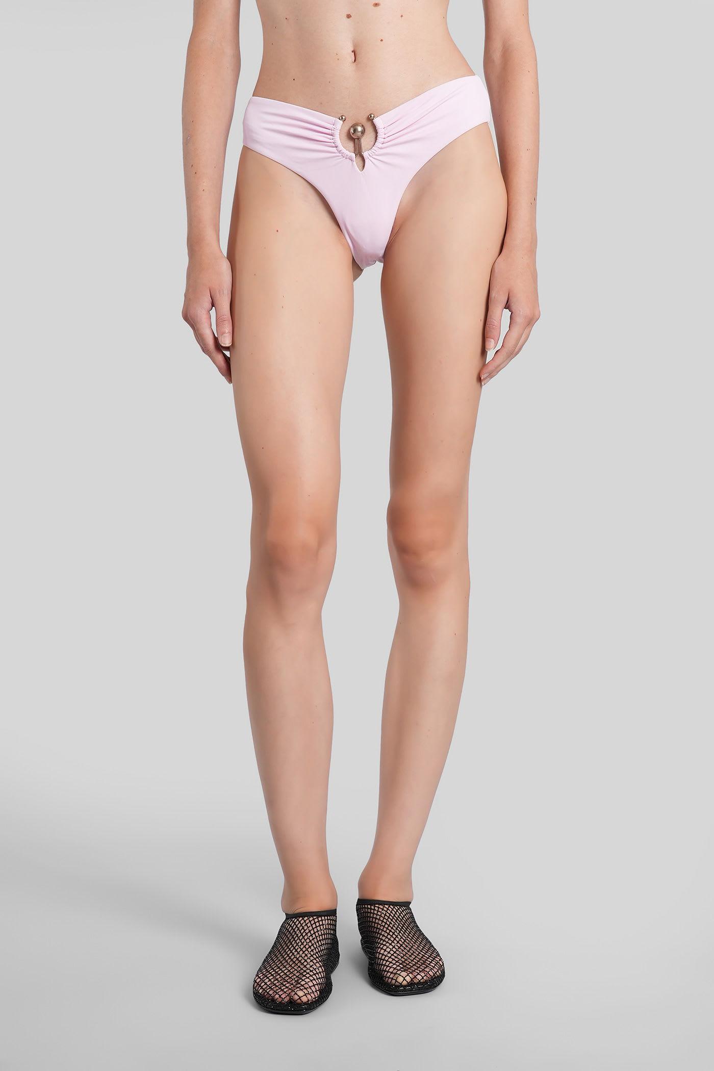 christopher esber beachwear in rose-pink polyamide