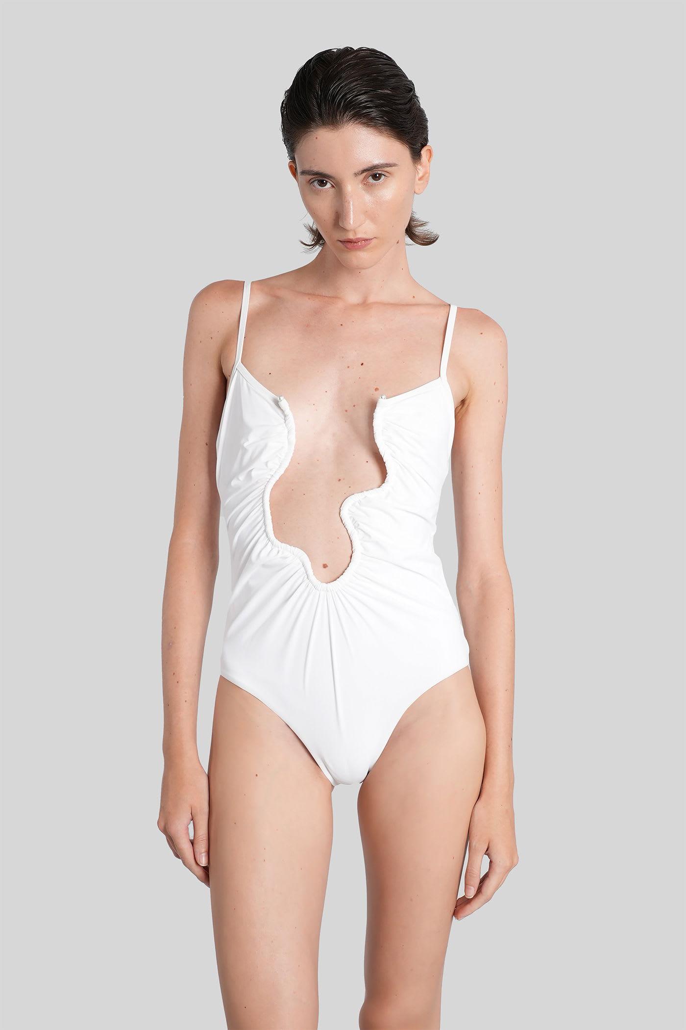 christopher esber beachwear in white polyamide