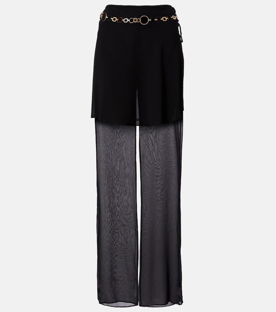 christopher esber belted silk wide