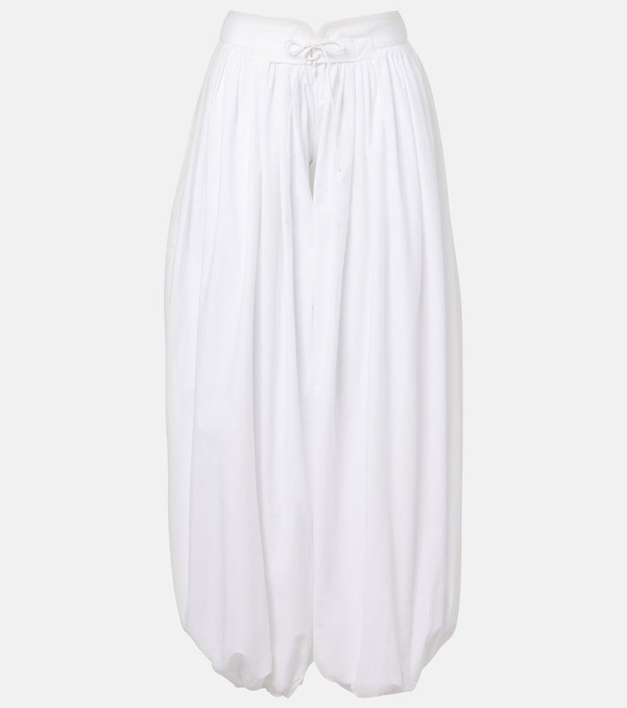 christopher esber cotton poplin balloon pants