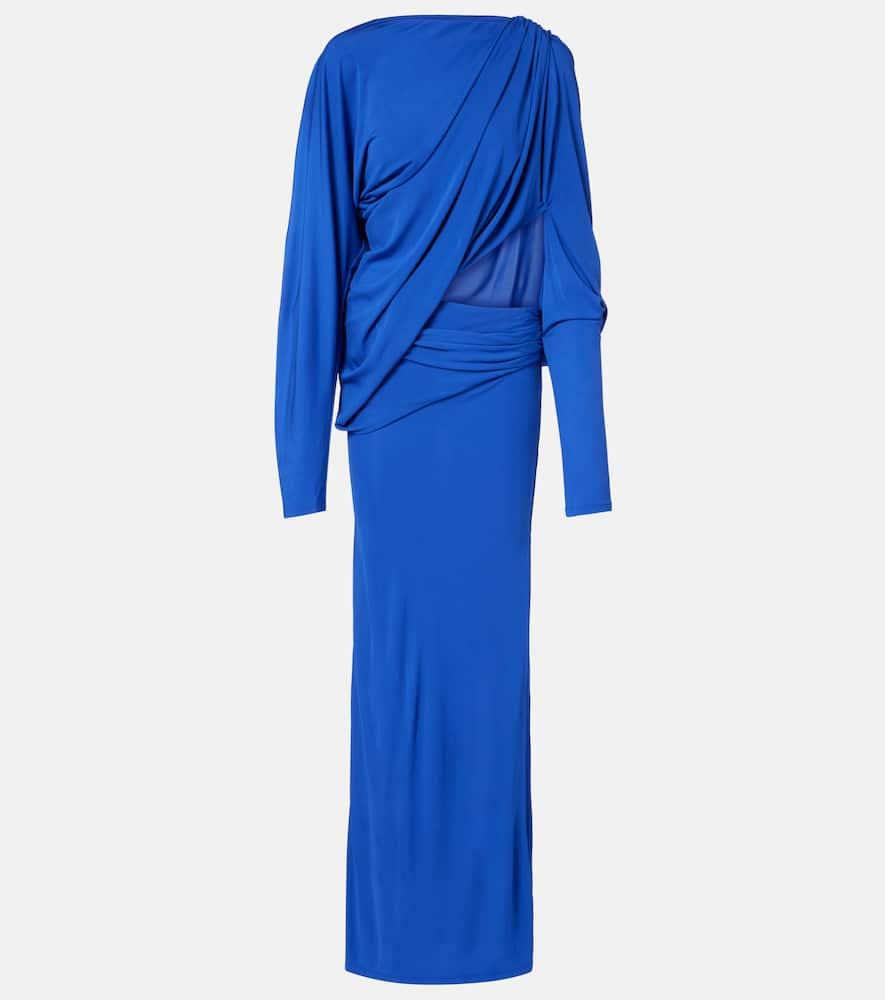 christopher esber encased nature draped jersey gown