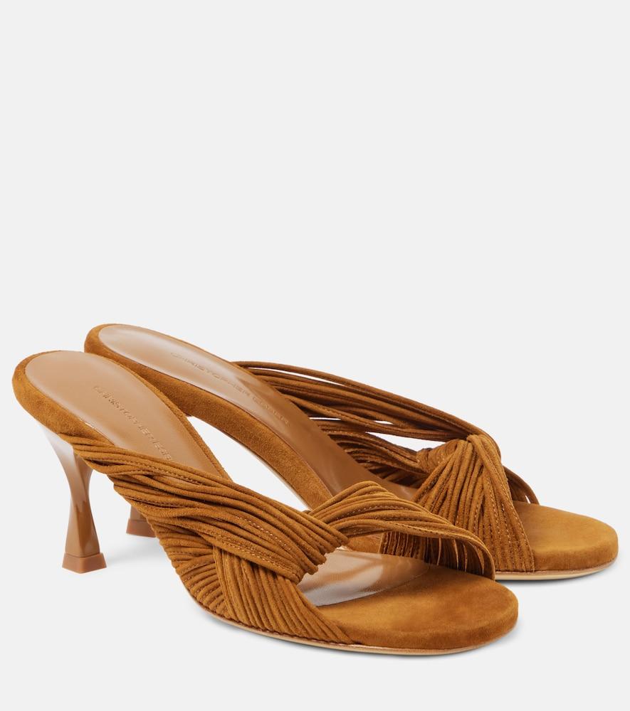 christopher esber fender suede mules