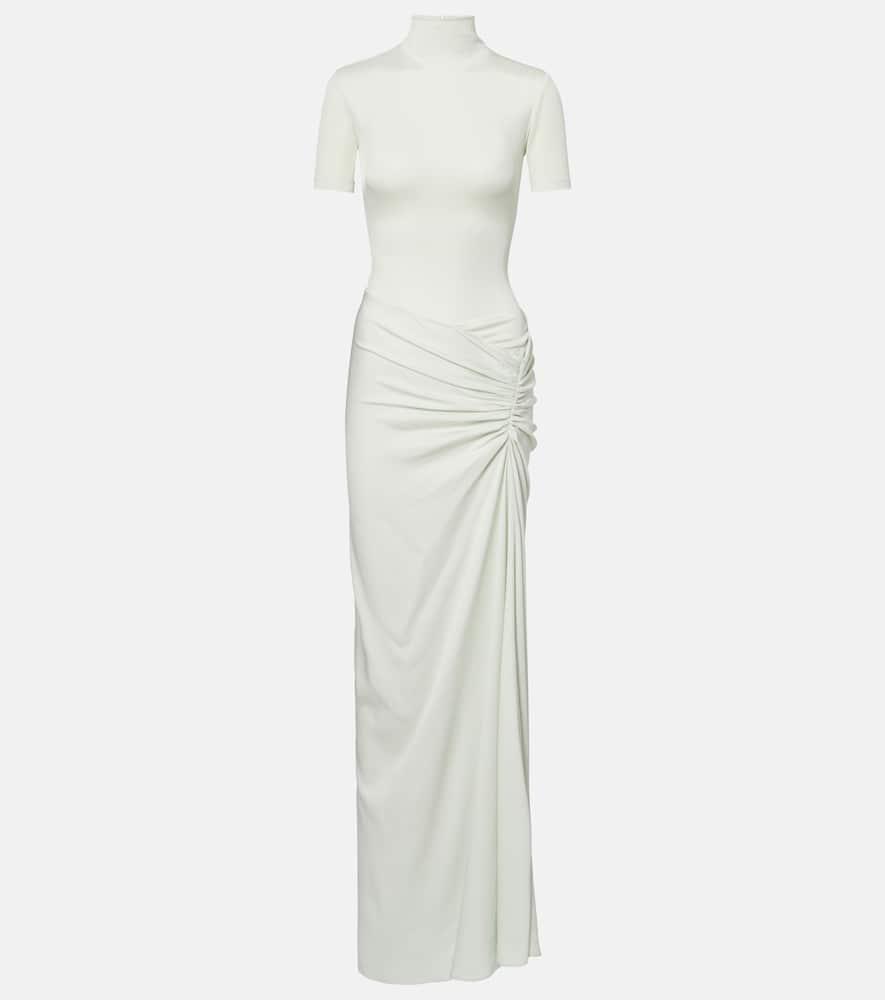 christopher esber fusion ruched gown