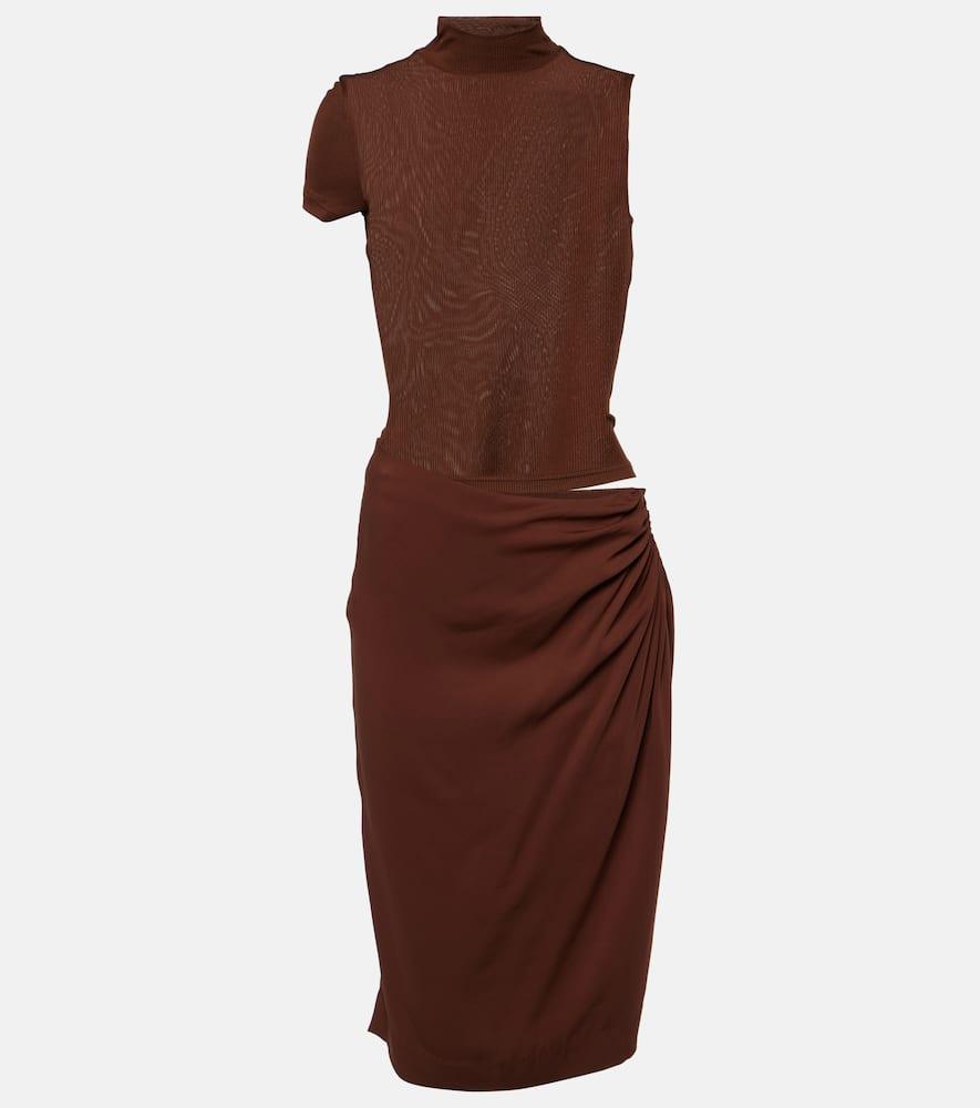 christopher esber fusion tee midi dress