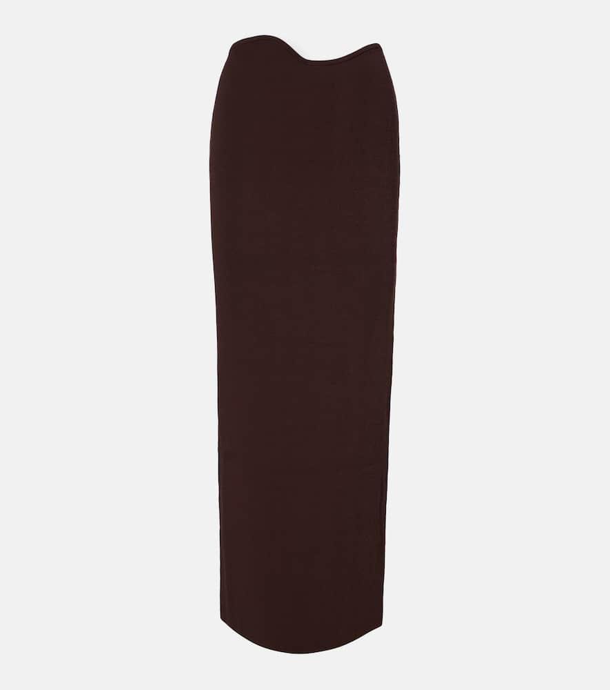 christopher esber knitted maxi skirt