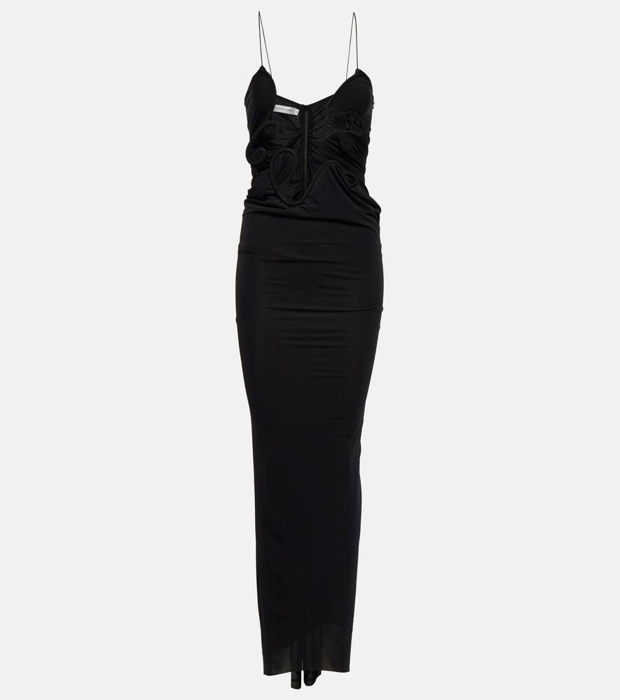 christopher esber molded venus jersey maxi dress