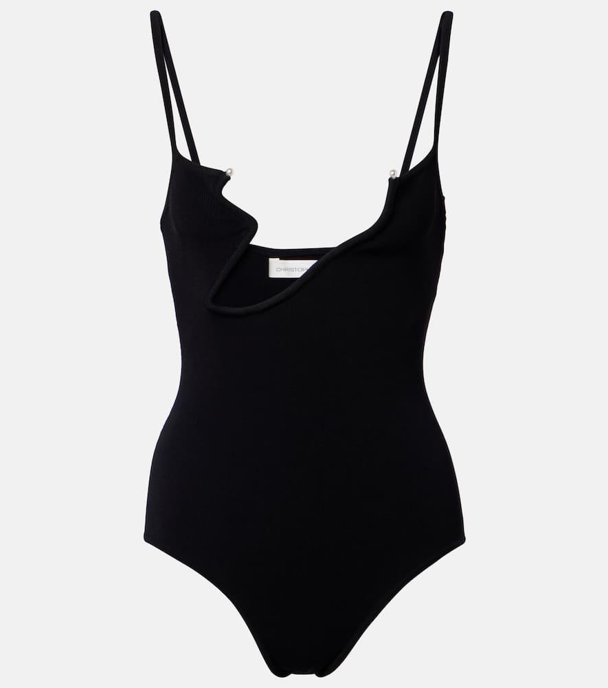 christopher esber odessa cutout embellished ribbed