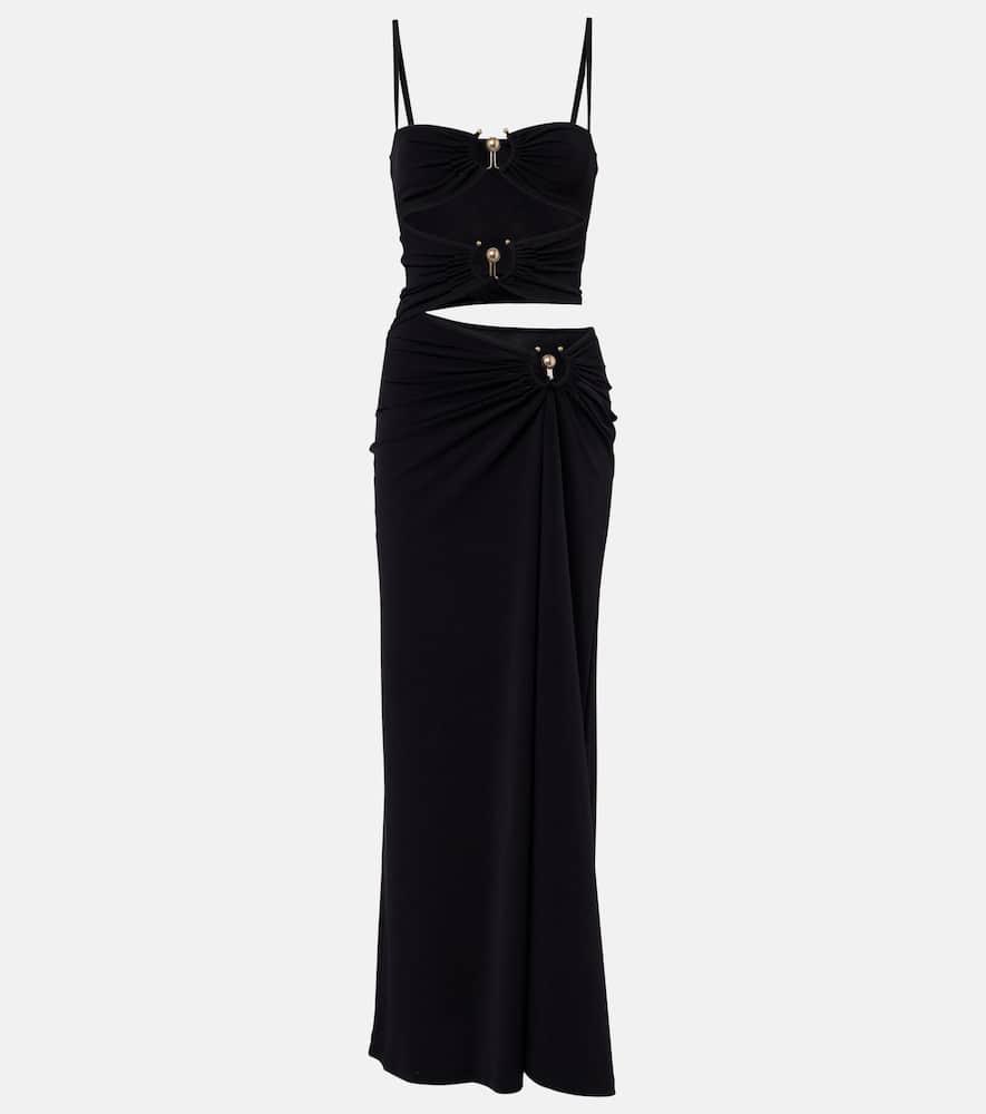 christopher esber orbit jersey maxi dress