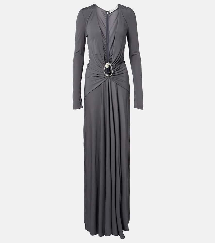 christopher esber orica embellished jersey maxi dress