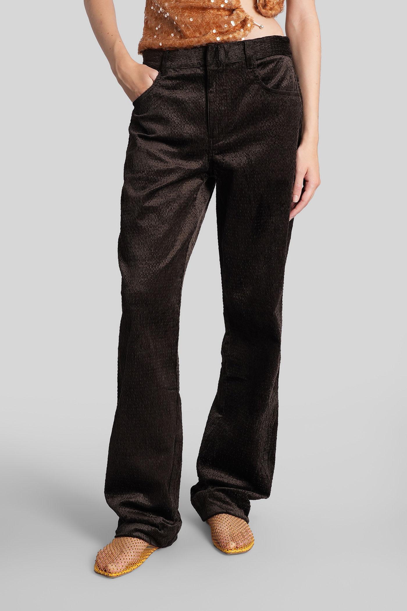 christopher esber pants in brown cotton