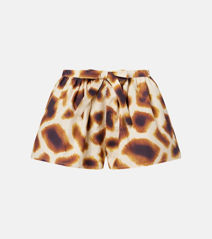 christopher esber printed cotton shorts