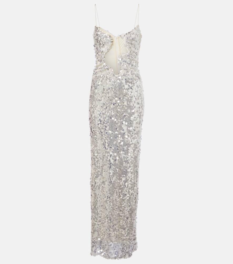 christopher esber salacia embellished gown