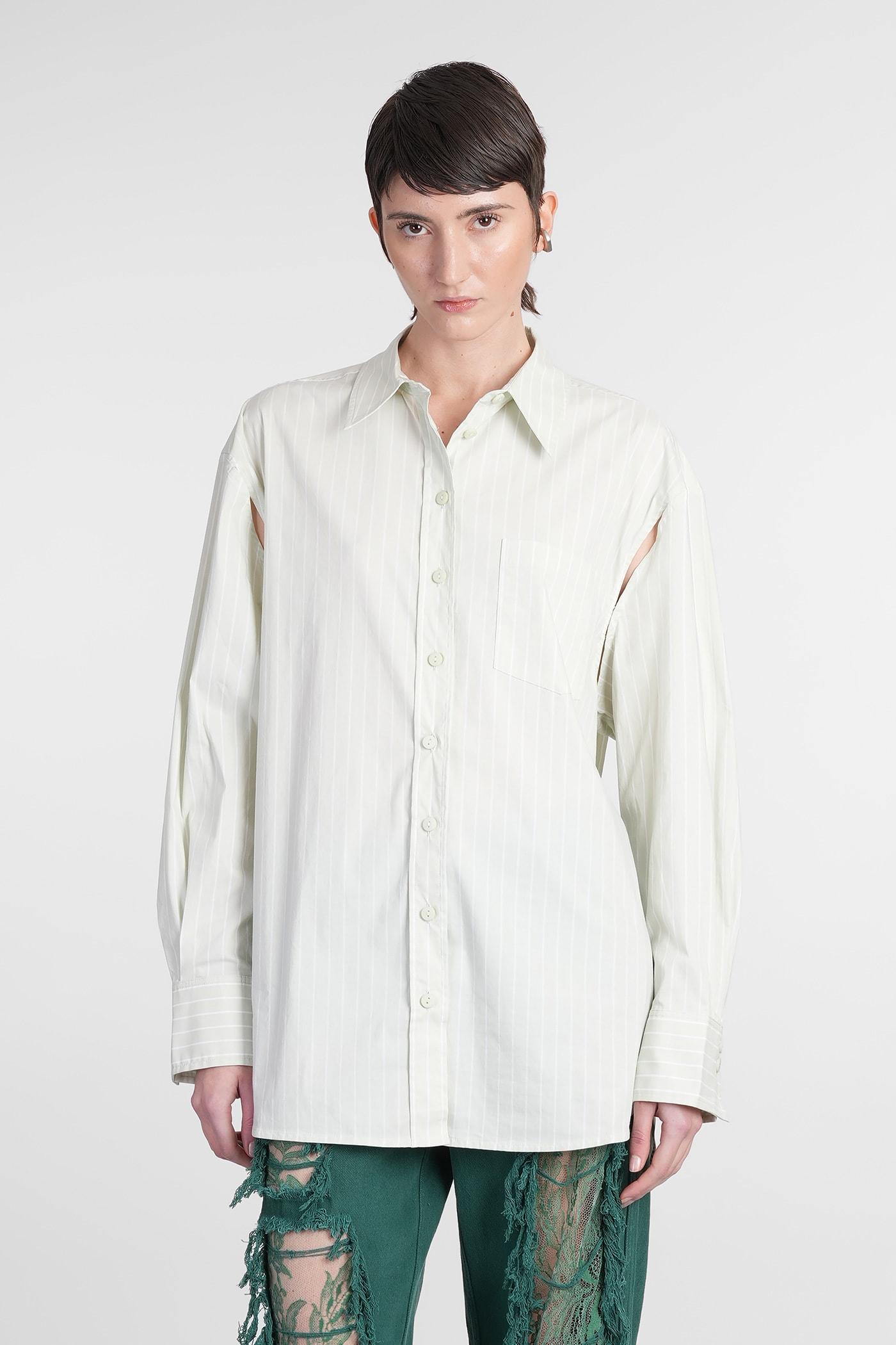 christopher esber shirt in green cotton