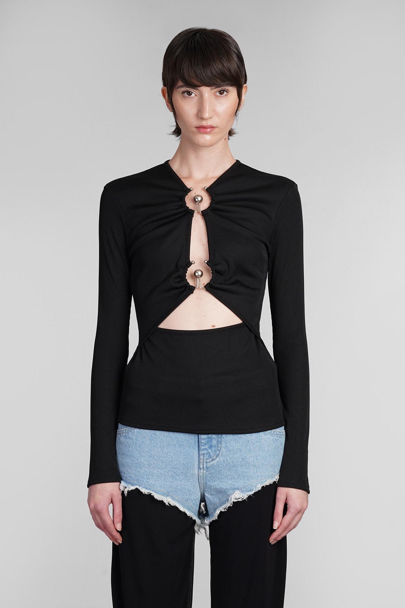 christopher esber topwear in black polyester