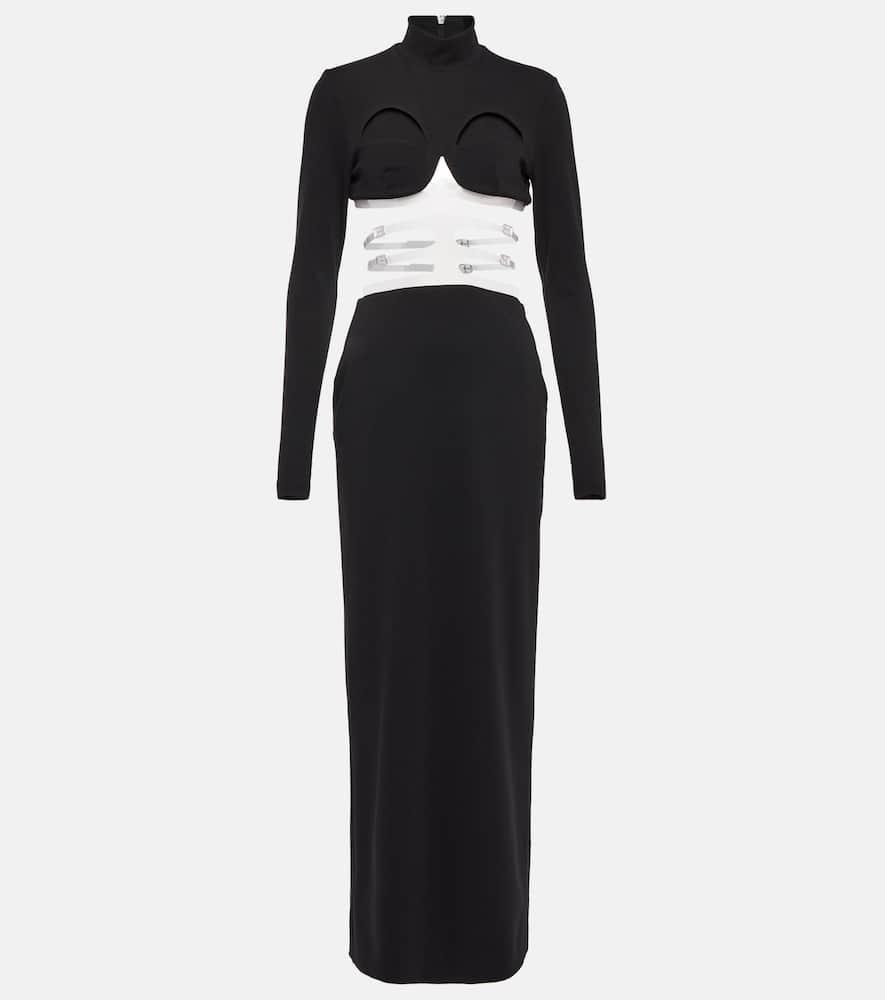 christopher kane cutout maxi dress