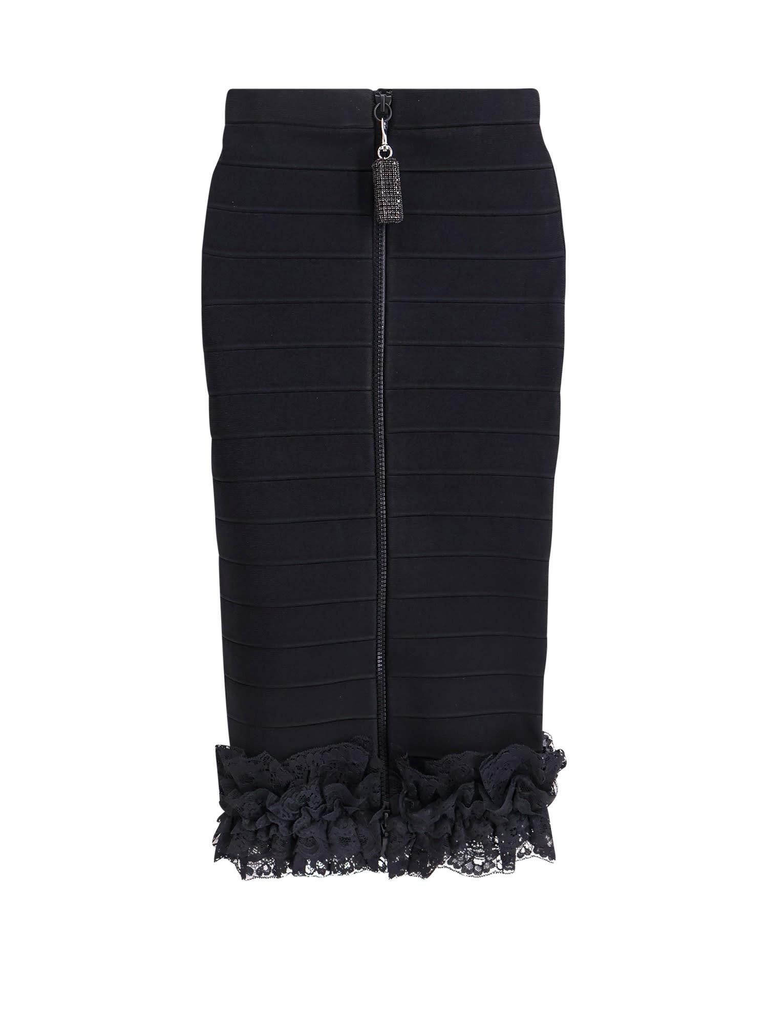 christopher kane residency viscose skirt