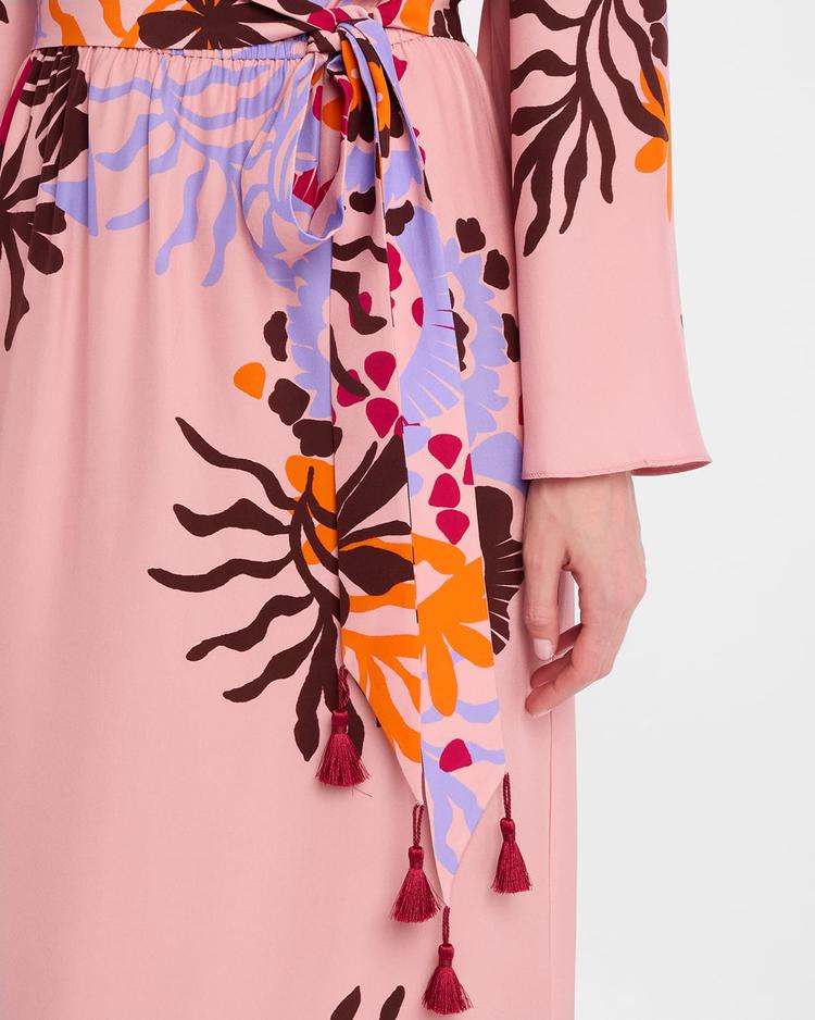 christy floral off-the-shoulder maxi dress