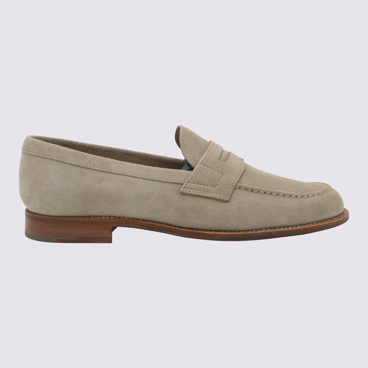 church's beige suede heswall loafers