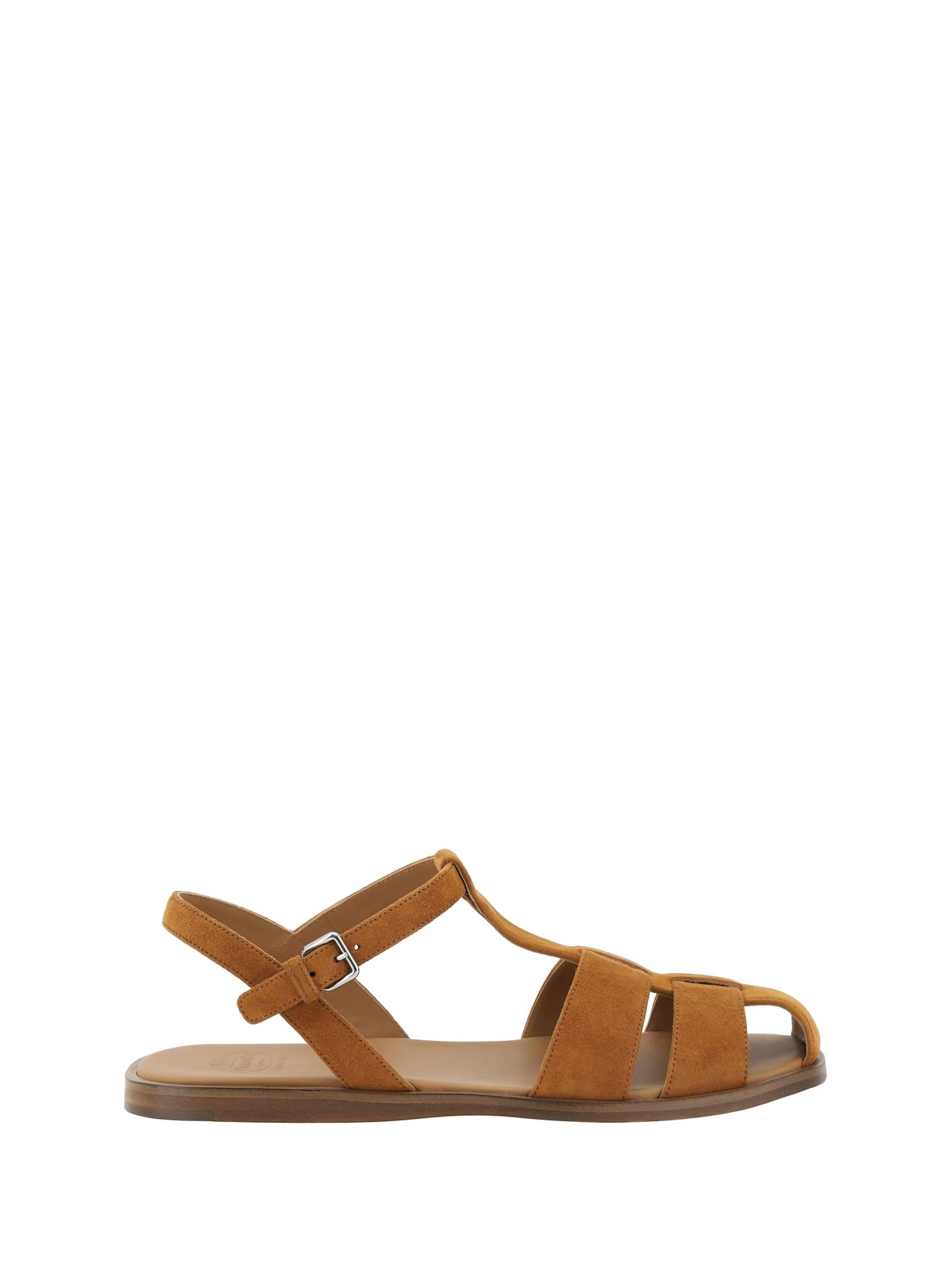 church's suede sandals