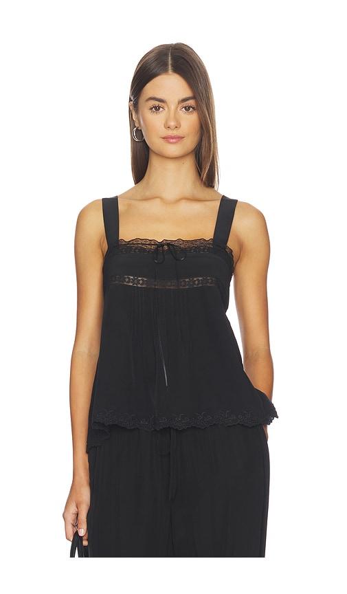 ciao lucia euri top in black.