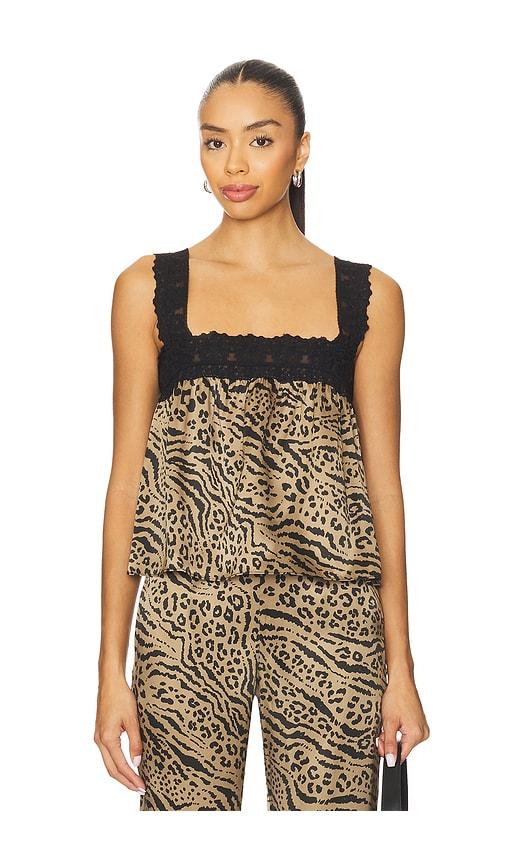 ciao lucia leah top in brown.