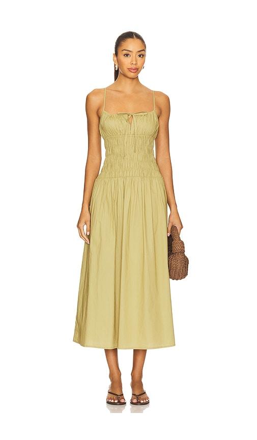 ciao lucia russo dress in olive.