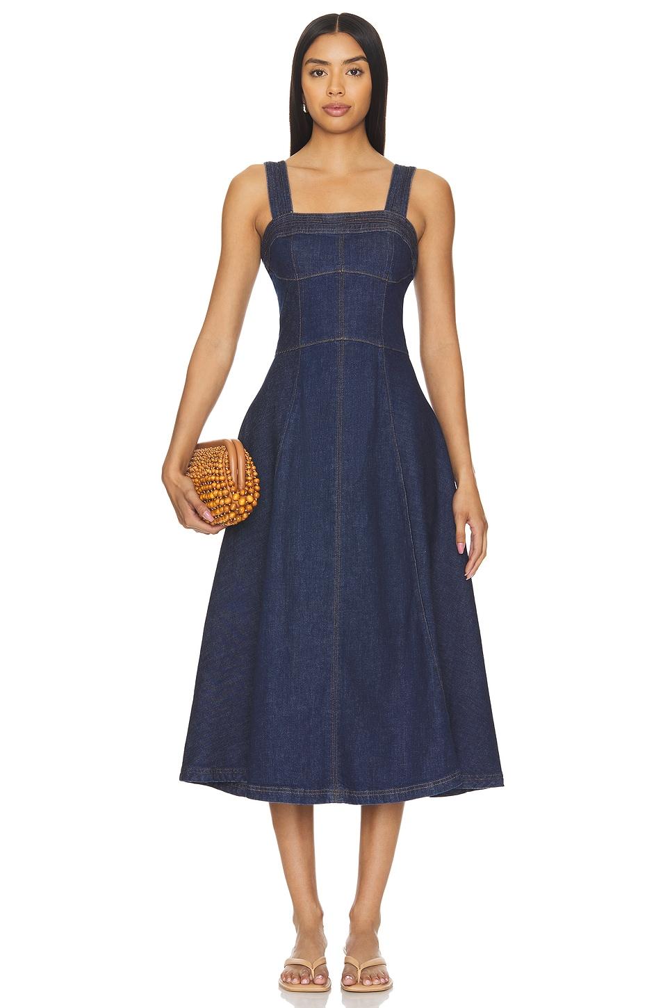 cici bustier midi dress