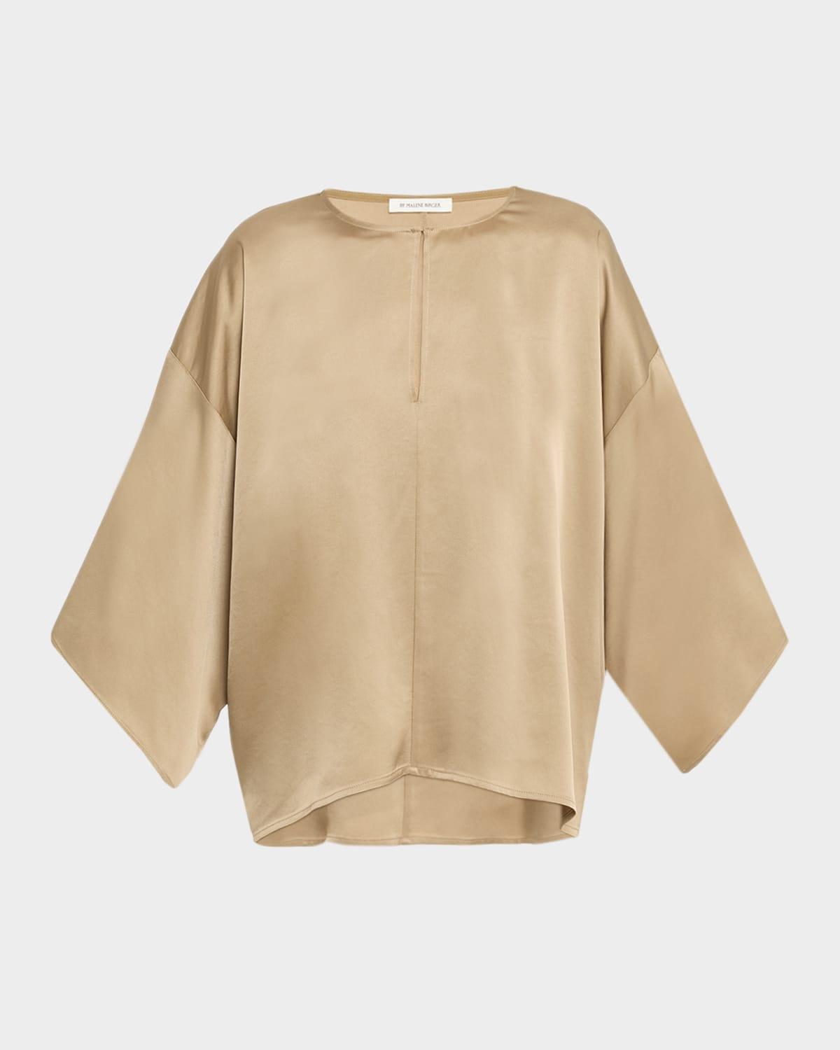 cicie satin blouse
