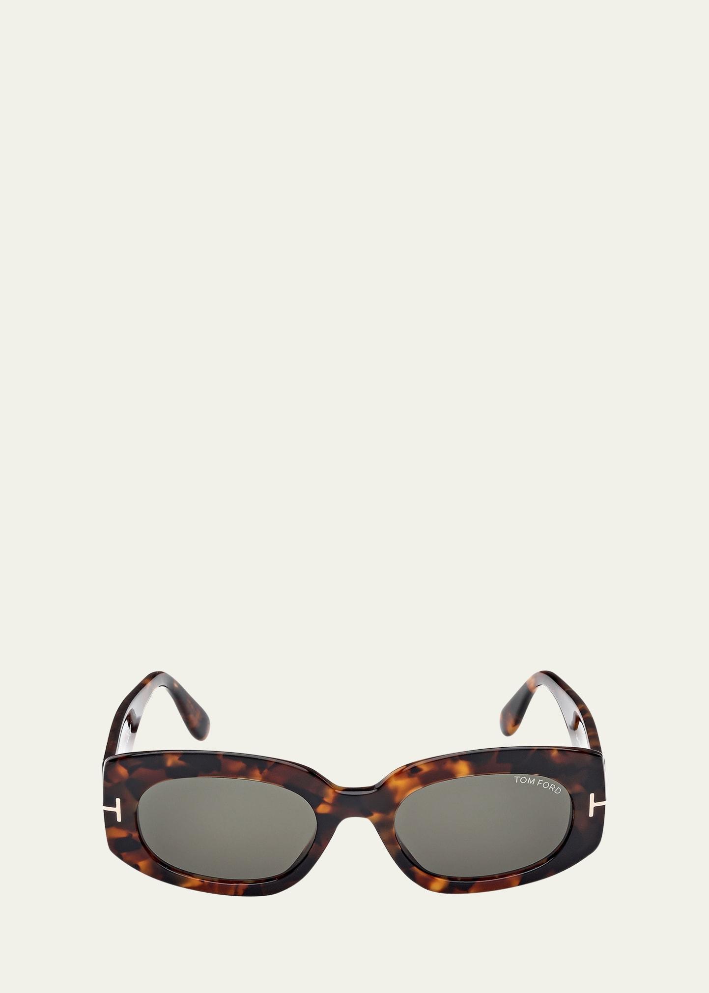 cielle oval acetate sunglasses