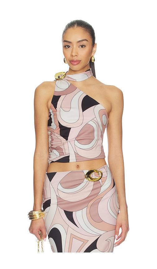 cin cin cosmos halo top in blush,beige.