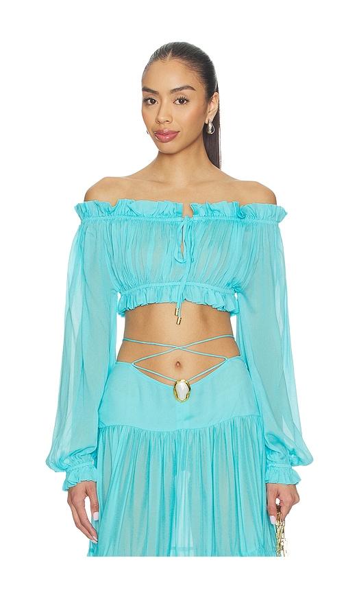 cin cin ipanema top in blue.