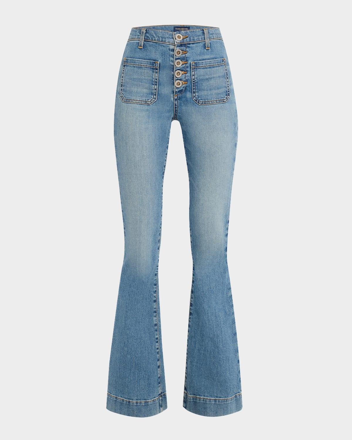 cindy high-rise flare jeans