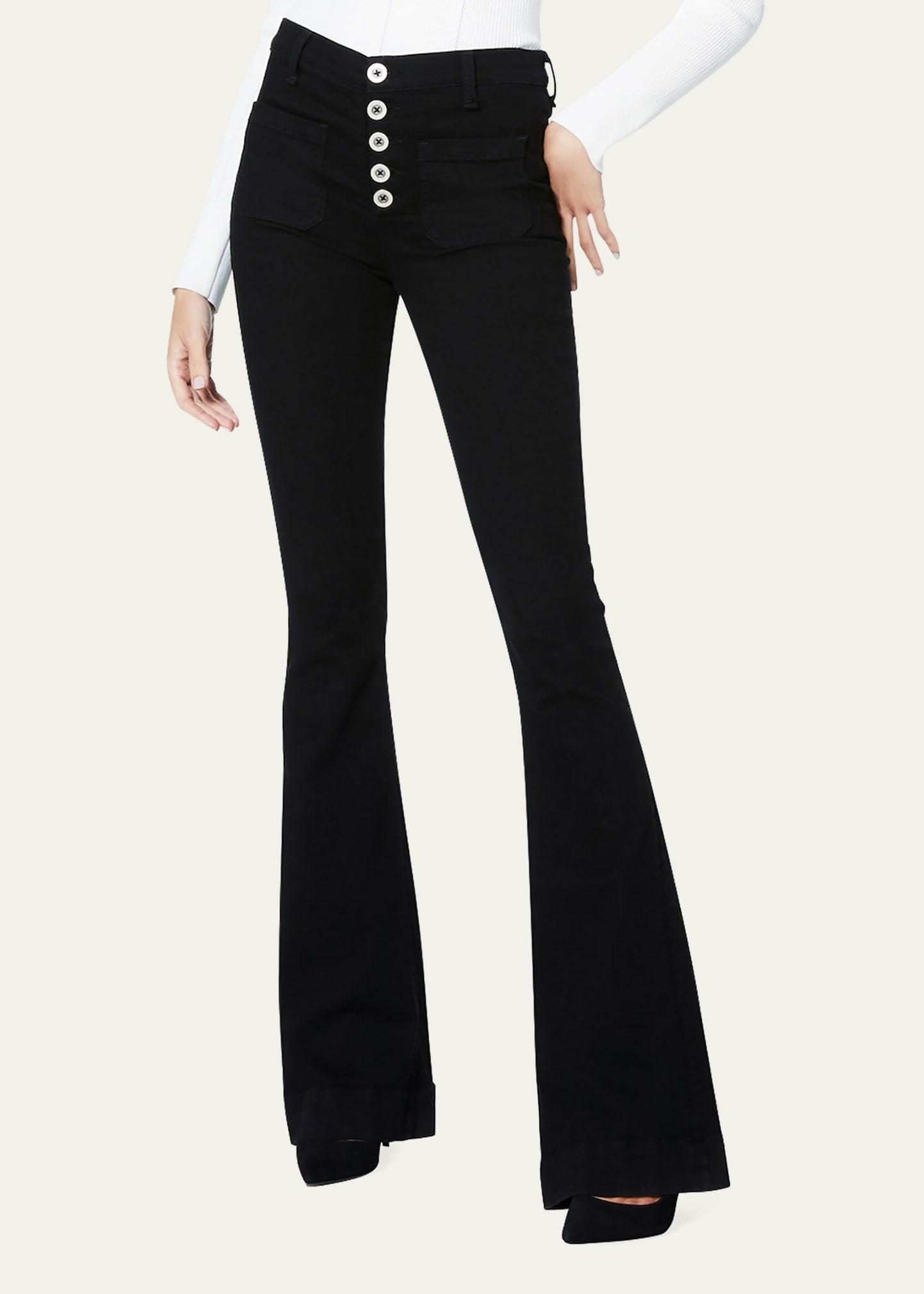 cindy high-rise flare pants