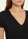 cindy v-neck short-sleeve pima cotton tee