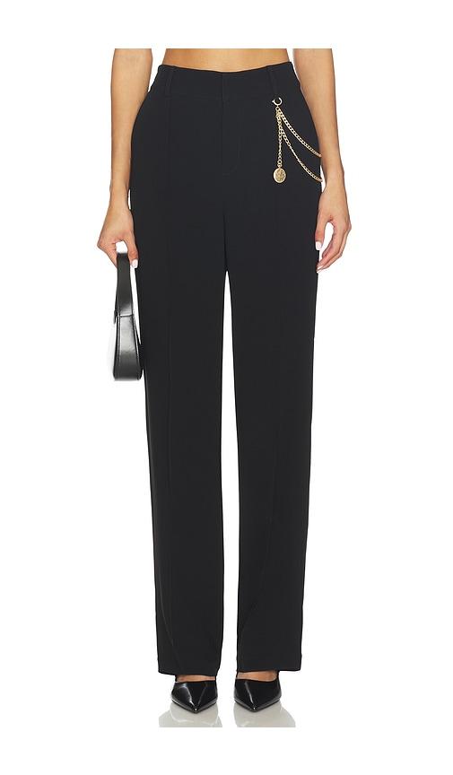 cinq a sept alaina pant in black.