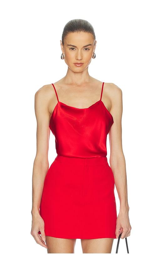 cinq a sept marta cami in red.