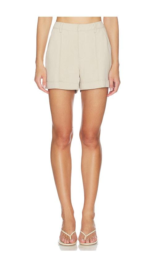 cinq a sept mindy short in brown.