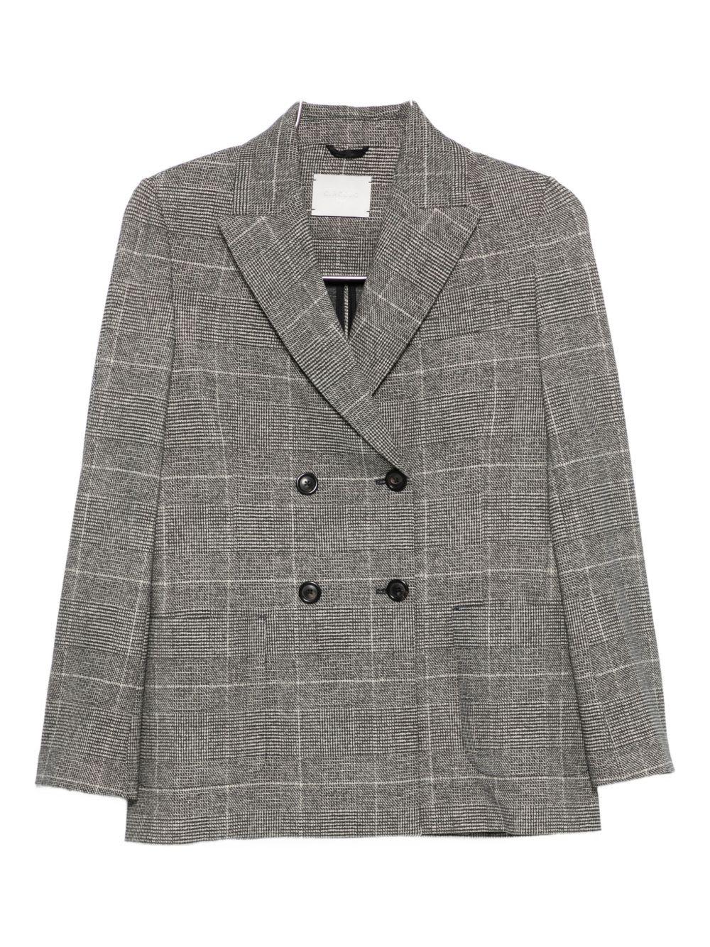 circolo 1901 cotton double-breasted jacket