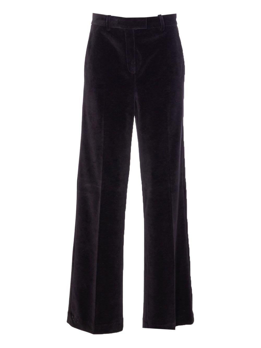 circolo 1901 cotton wide-leg trousers