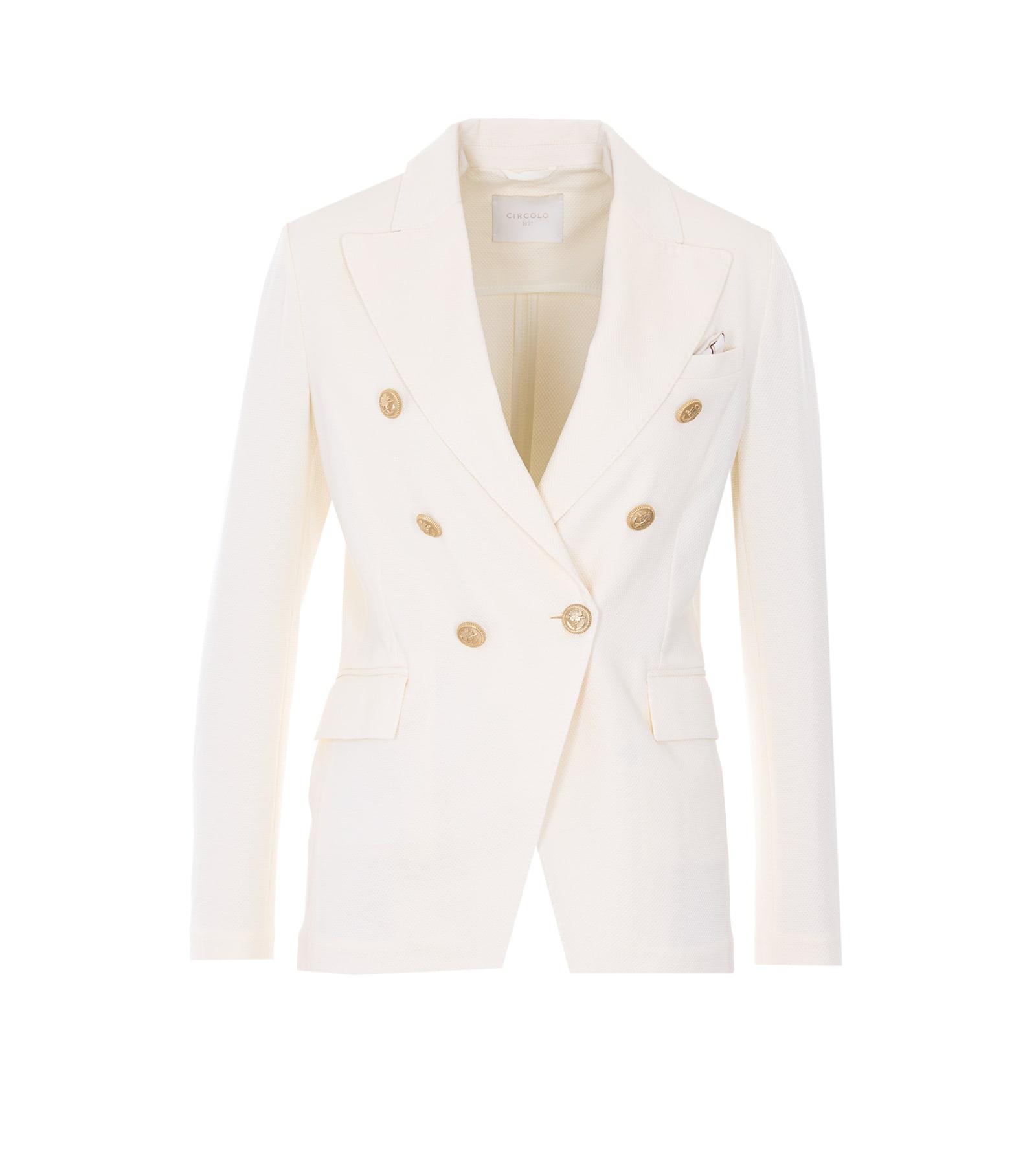 circolo 1901 double breasted jacket
