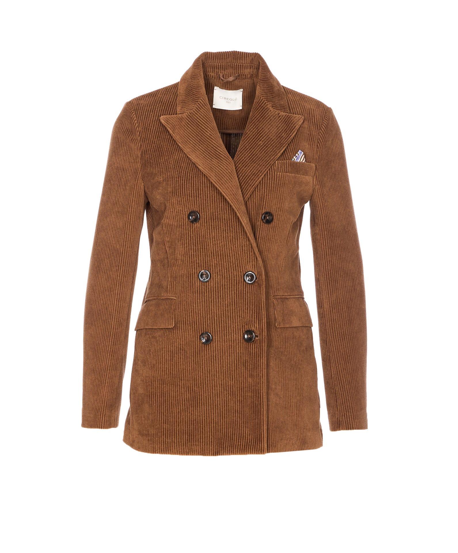 circolo 1901 double breasted jacket